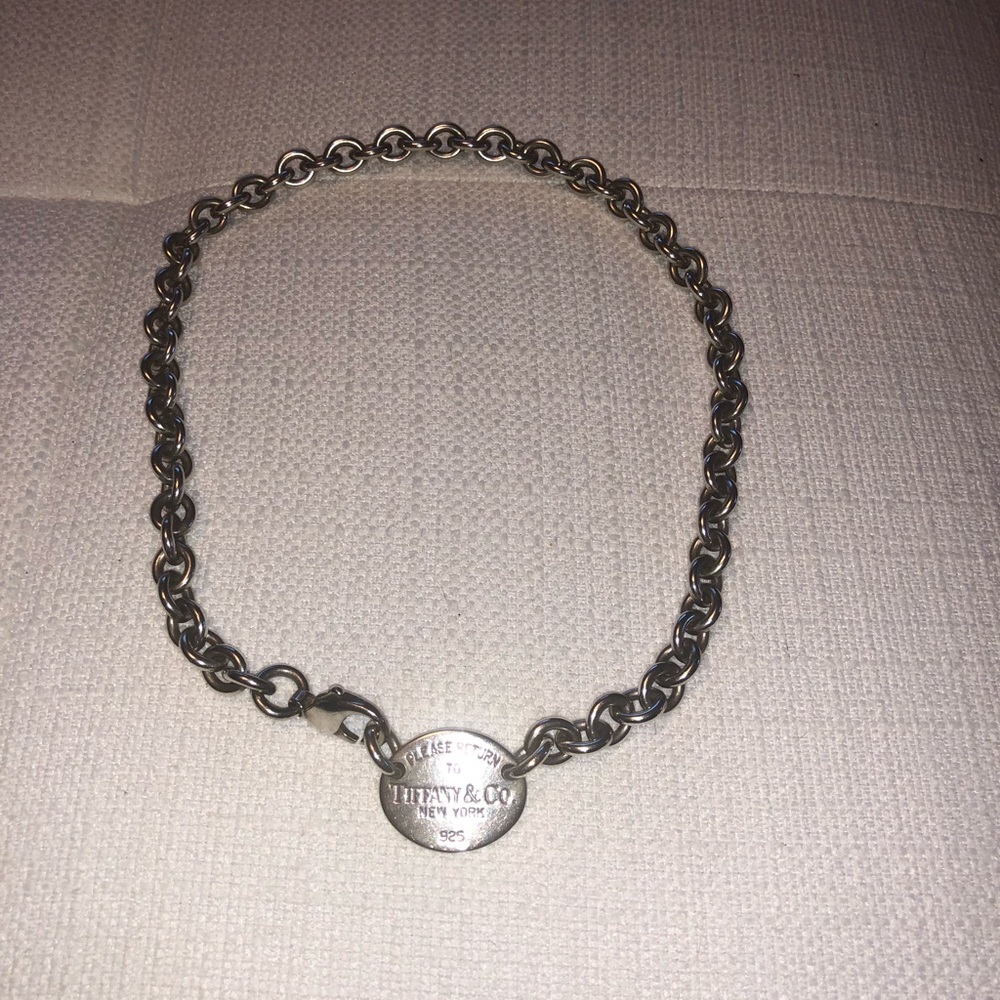 Tiffany & co. Original tag necklace